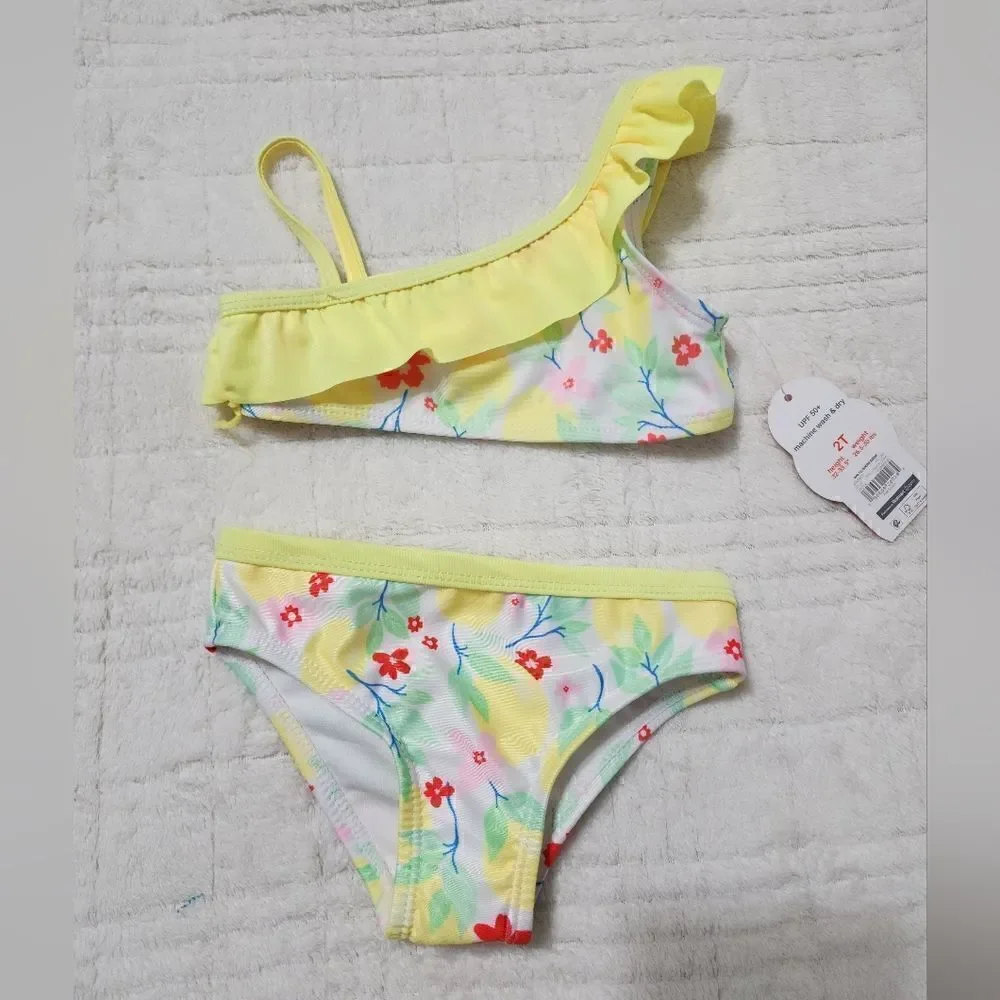 NWT Wonder Nation Baby and Toddler Girl Bikini SwimSet